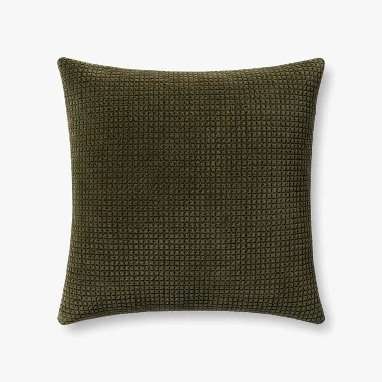 Quilted Olive Cushion