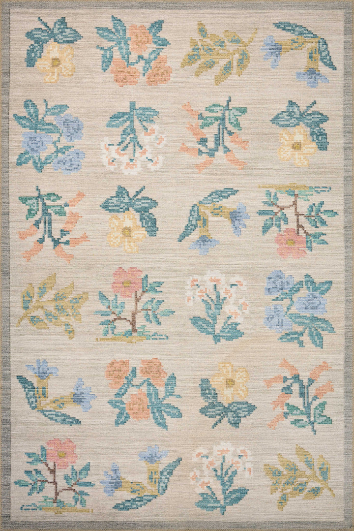 Rifle Paper Co. x Loloi Rosa Cream Rugs