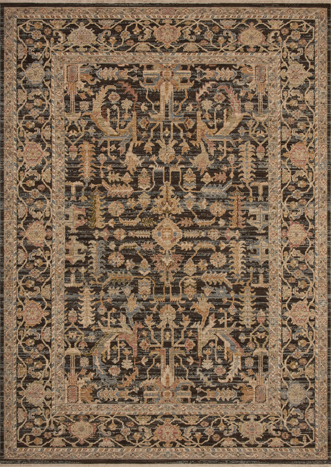 Loloi Reign Midnight / Sunset Rug 12'-7" x 12'-7" Square