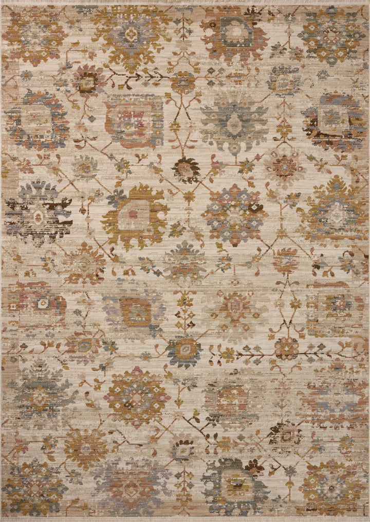 Loloi Reign Ivory / Multi Rug 12'-7" x 12'-7" Square