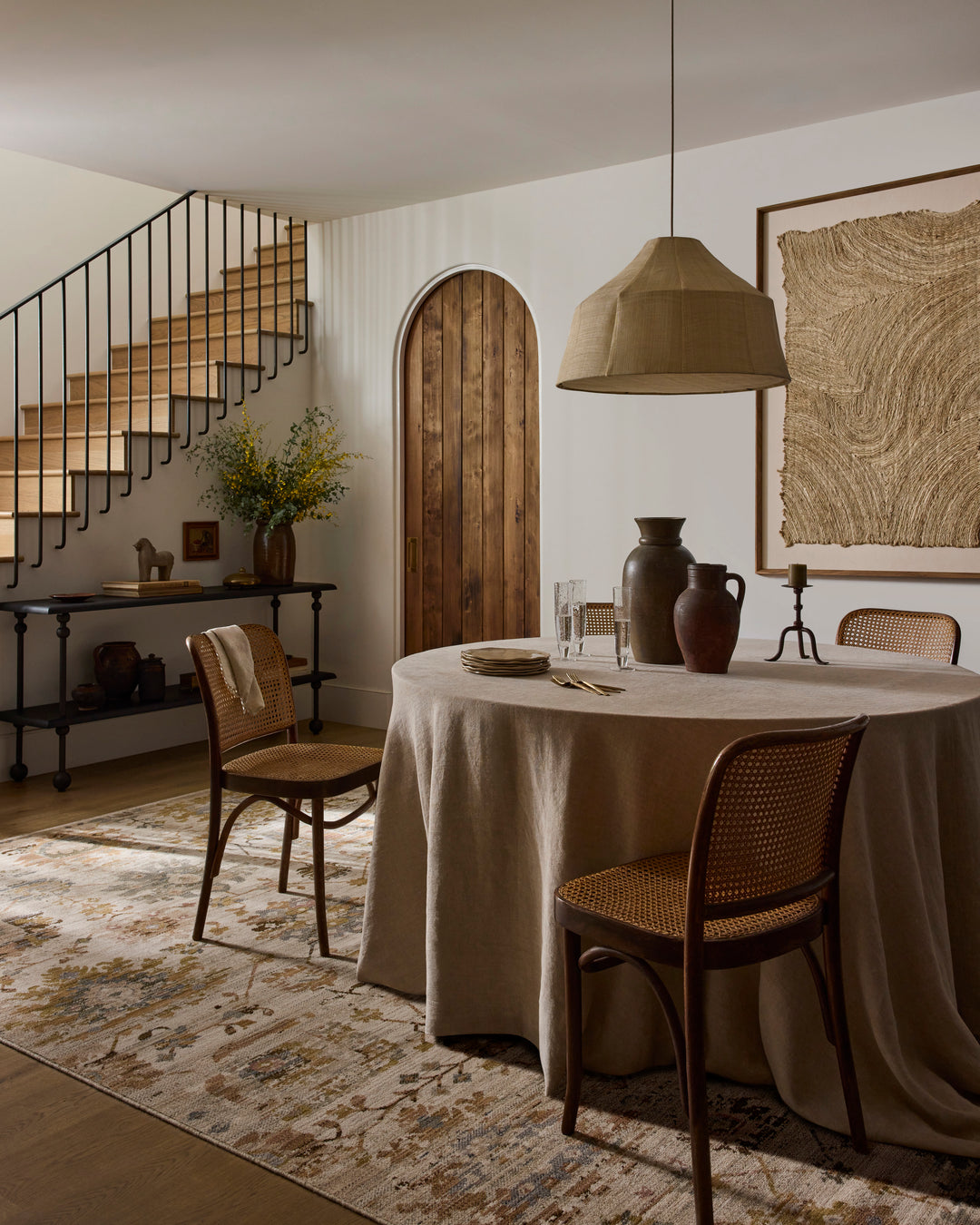 Loloi Reign Ivory / Multi Rug detail image