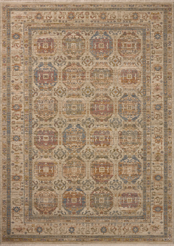 Loloi Reign Dove / Multi Rug 12'-7" x 12'-7" Square