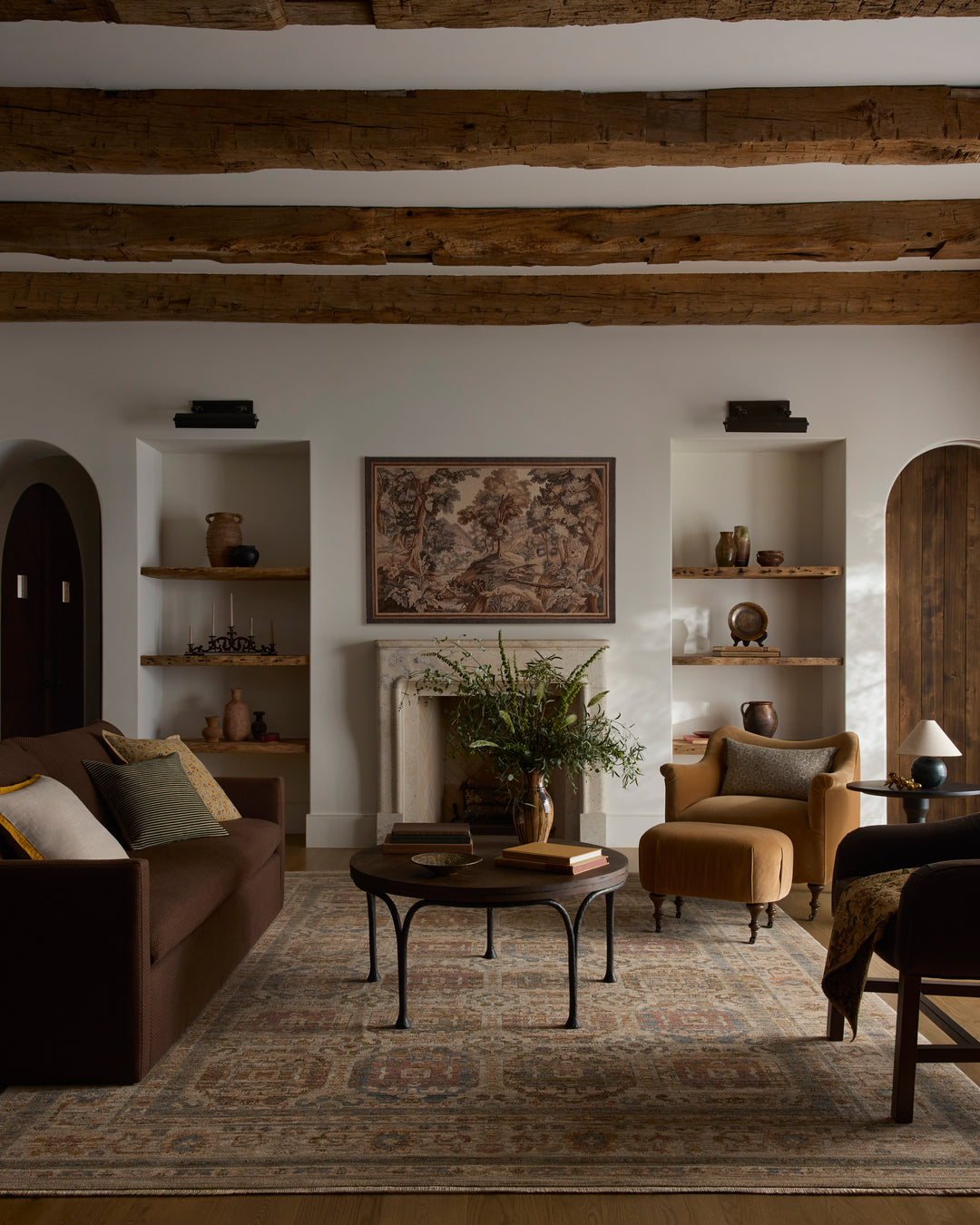 Loloi Reign Dove / Multi Rug detail image