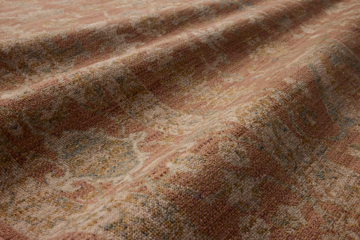 Loloi Reign Terracotta / Sky Rug detail image