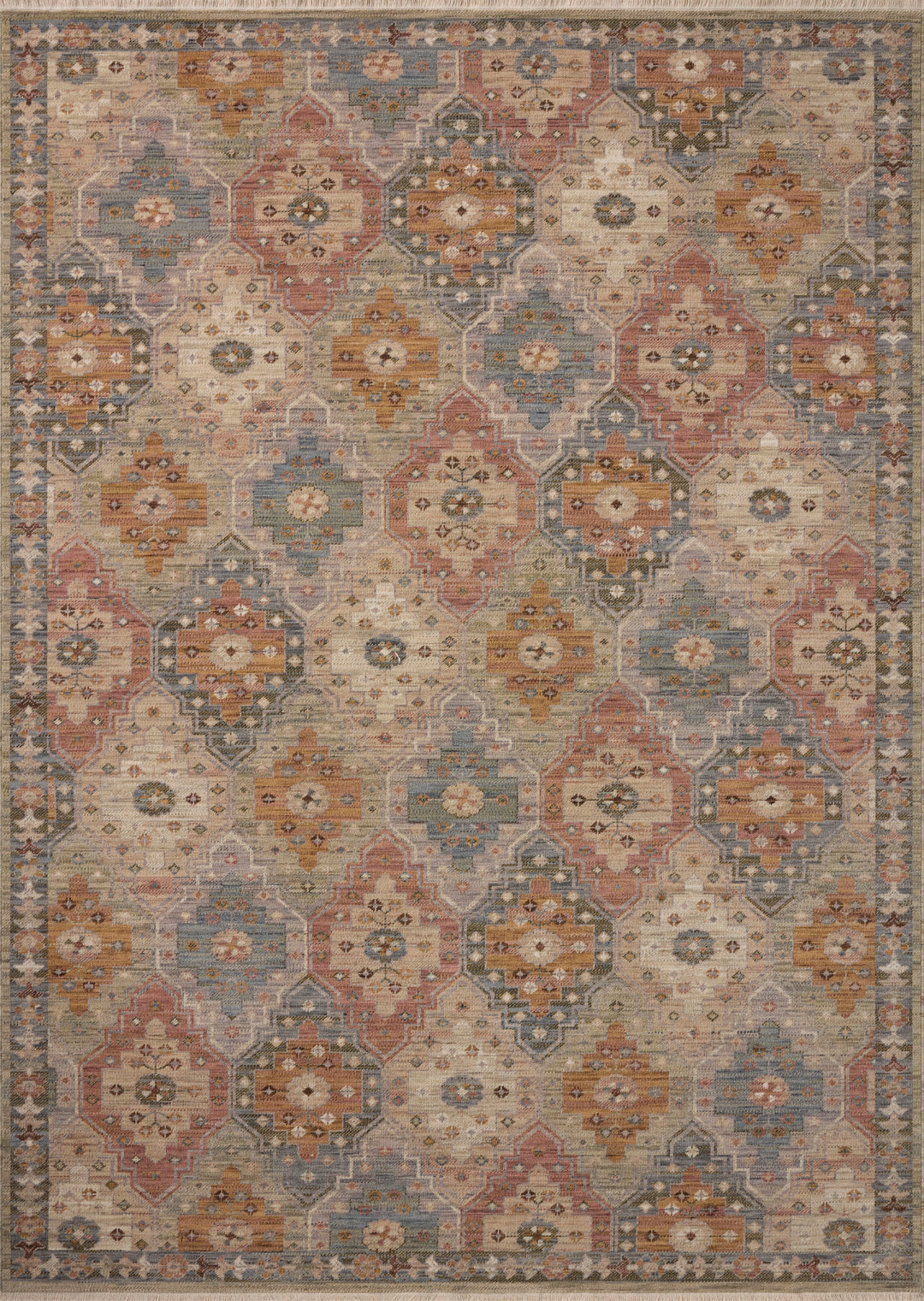 Loloi Reign Sage / Fiesta Rug 12'-7" x 12'-7" Square