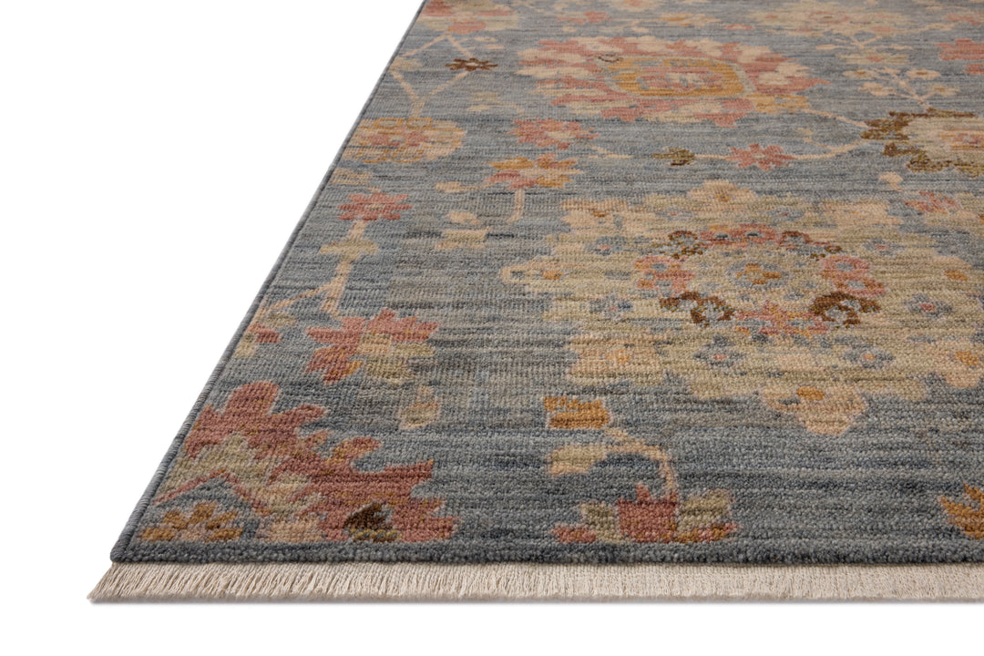 Loloi Reign Denim / Multi Rug detail image