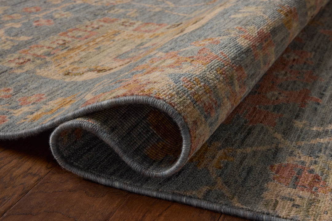 Loloi Reign Denim / Multi Rug detail image