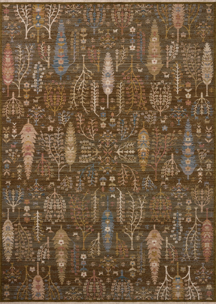 Loloi Reign Moss   / Multi Rug 12'-7" x 12'-7" Square