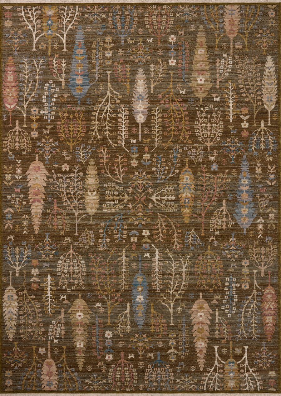 Loloi Reign Moss   / Multi Rug 12'-7" x 12'-7" Square