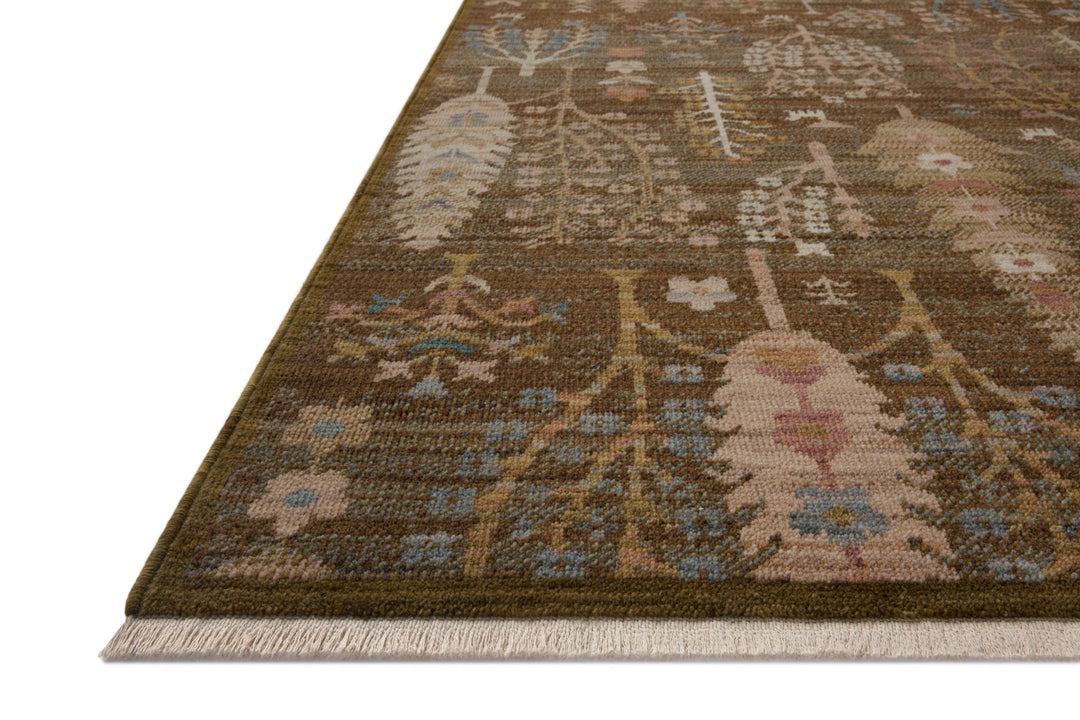 Loloi Reign Moss   / Multi Rug detail image