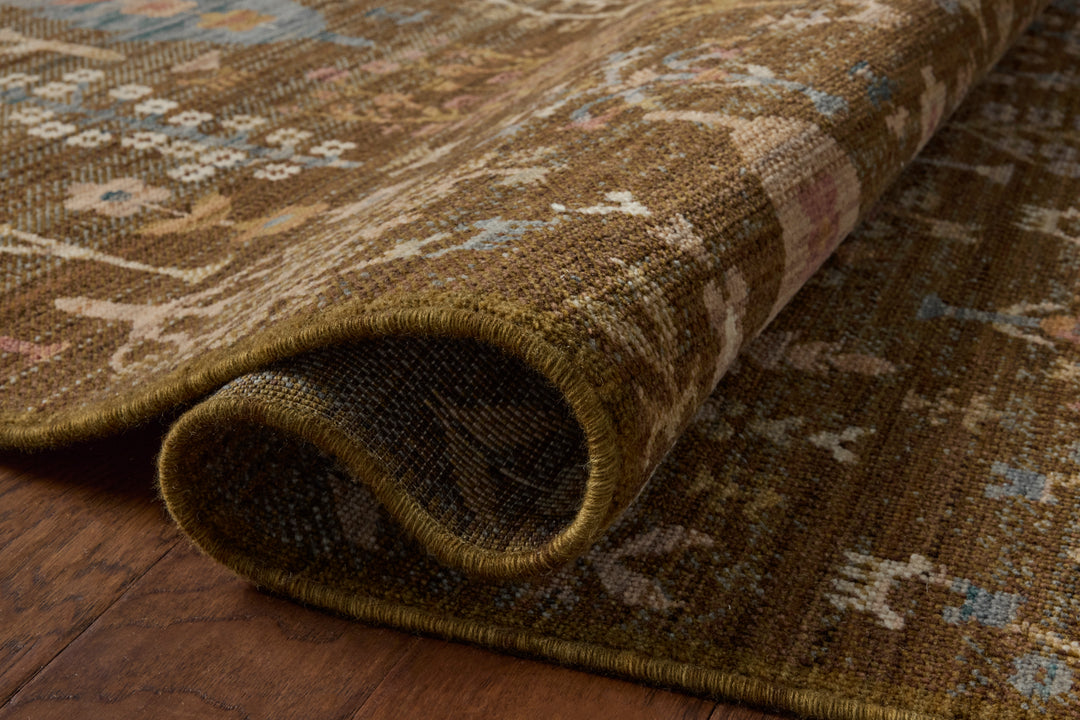Loloi Reign Moss   / Multi Rug detail image