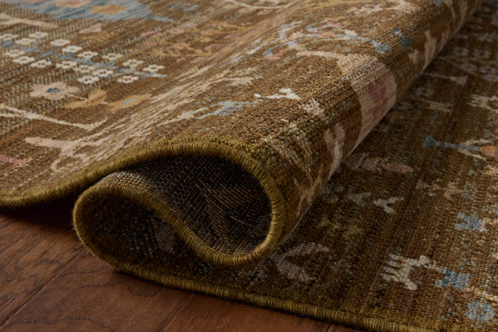 Loloi Reign Moss   / Multi Rug detail image