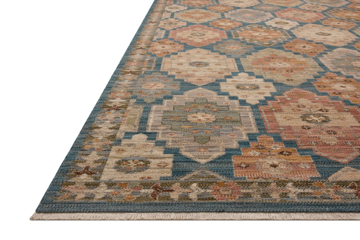 Loloi Reign Blue / Multi Rug detail image