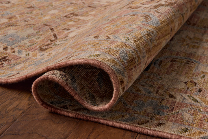 Loloi Reign Pink / Multi Rug detail image