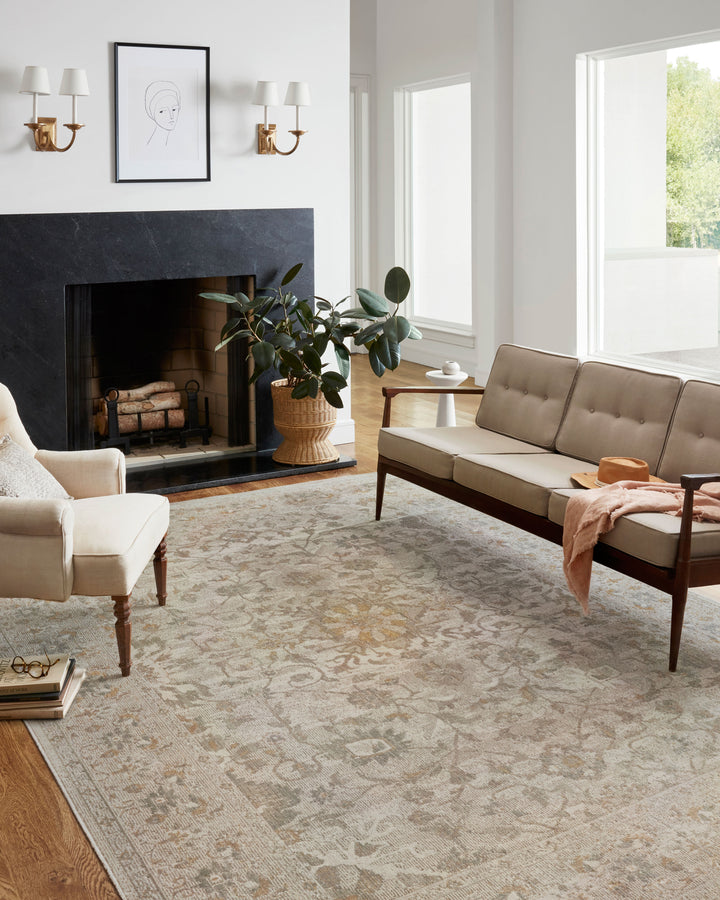 Chris Loves Julia x Loloi Rosemarie Ivory / Natural Rugs