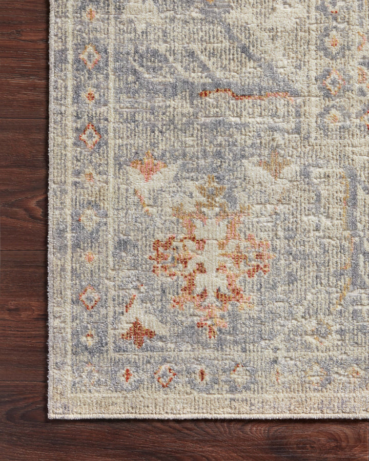 Chris Loves Julia x Loloi Rosemarie Oatmeal / Lavender Rugs