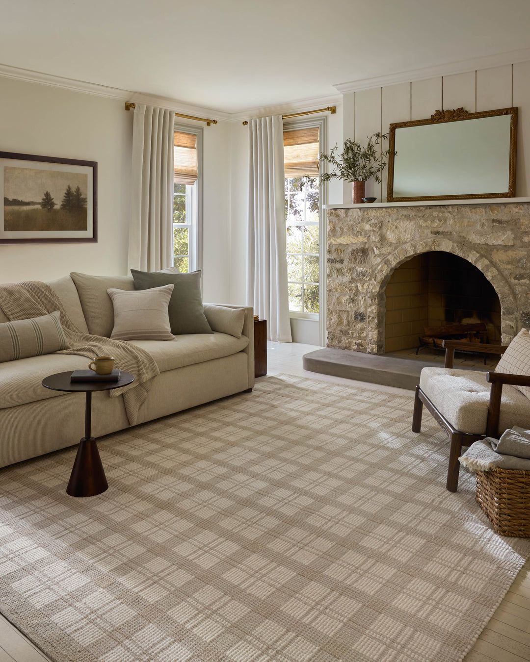 Magnolia Home by Joanna Gaines x Loloi Ryder Beige / Ivory Rugs