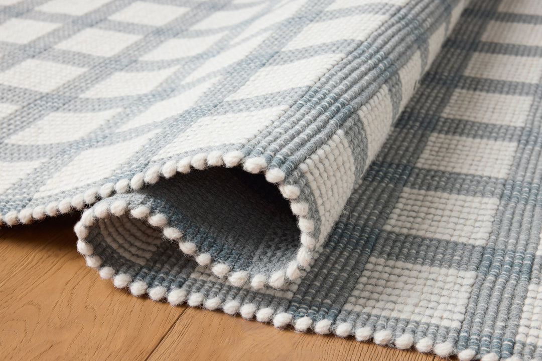 Magnolia Home by Joanna Gaines x Loloi Ryder Blue / Ivory Rugs