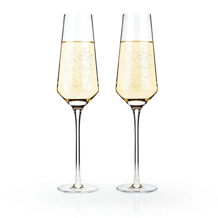 Raye Crystal Champagne Flutes - Set of 2
