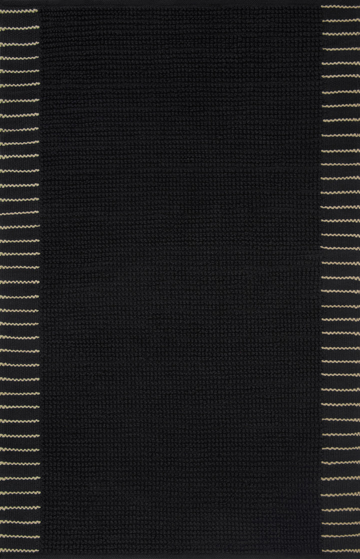 Magnolia Home By Joanna Gaines x Loloi Sadie Black Rugs