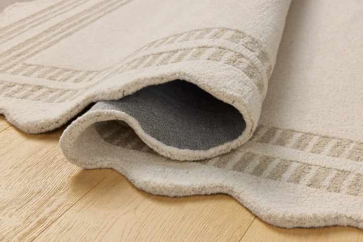 Chris Loves Julia x Loloi Scottie Ivory / Grey Rugs