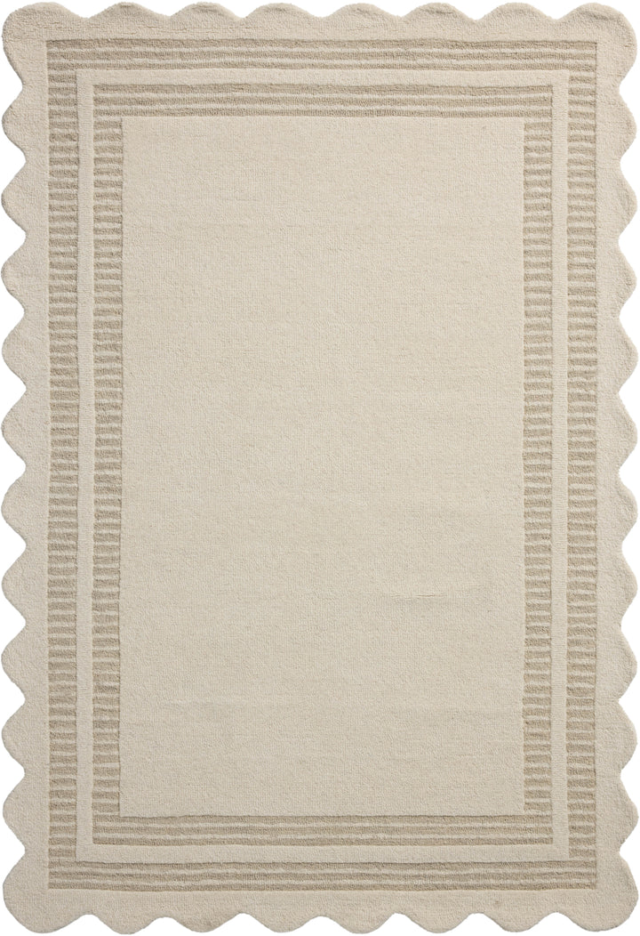 Chris Loves Julia x Loloi Scottie Ivory / Grey Rugs