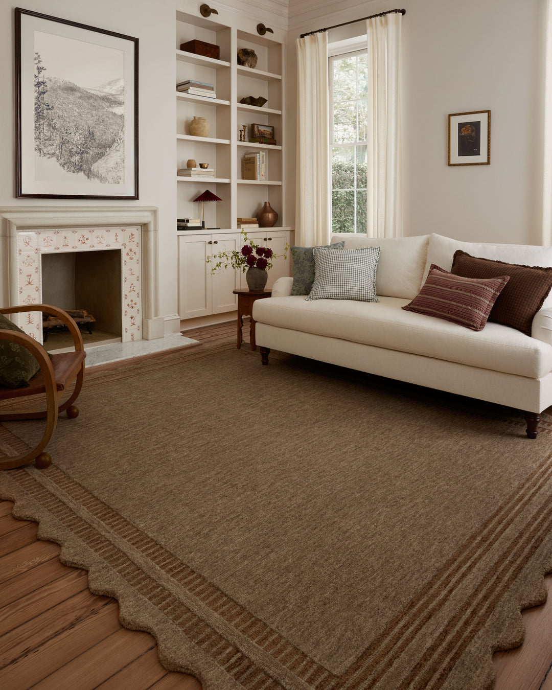 Chris Loves Julia x Loloi Scottie Mocha / Clay Rugs