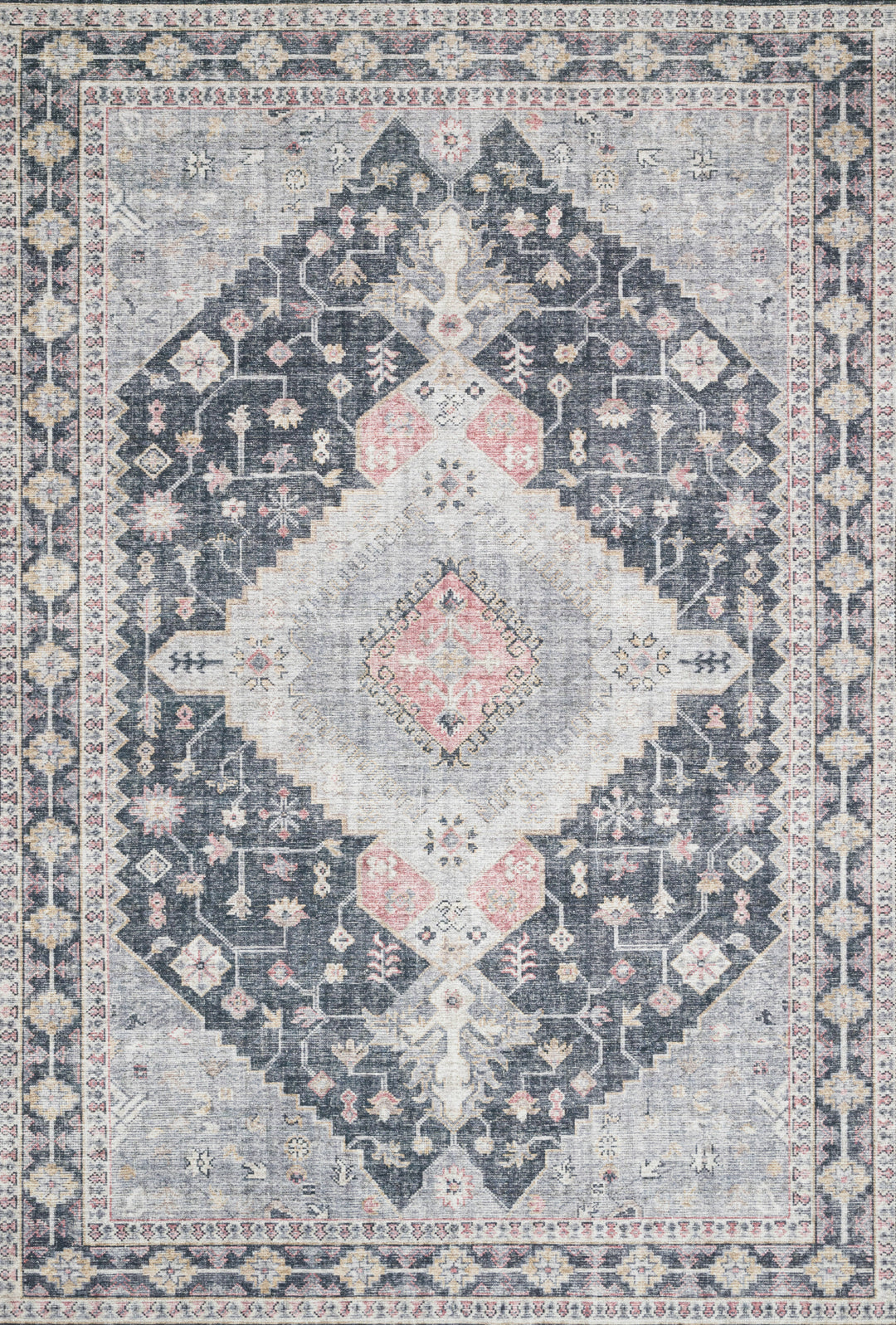 Loloi II Skye Charcoal / Multi Rugs