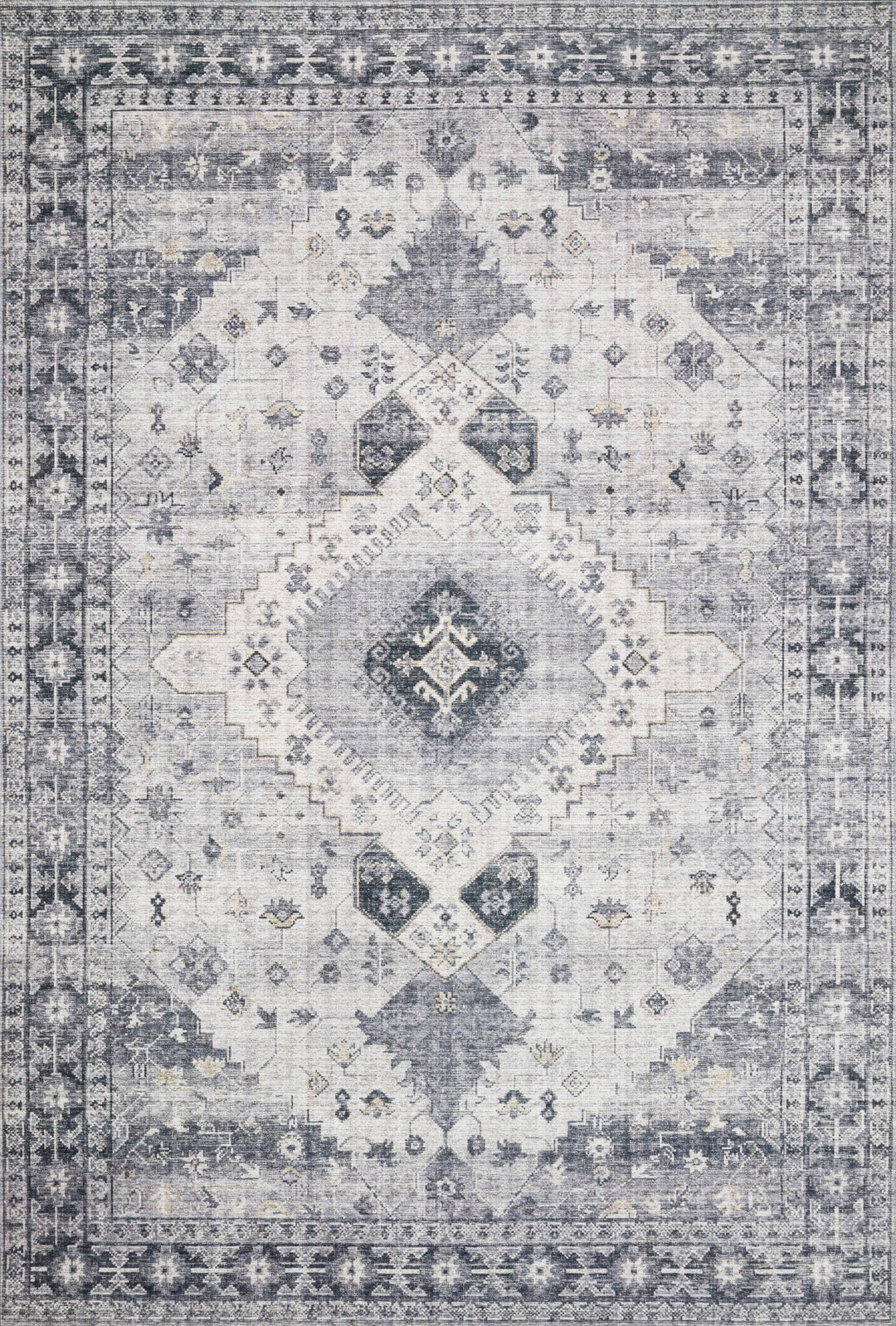 Loloi II Skye Silver / Grey Rugs
