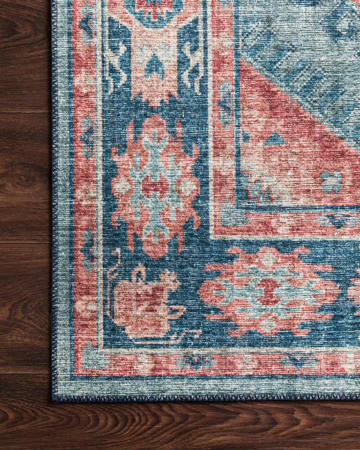 Loloi II Skye Turquoise / Terracotta Rugs