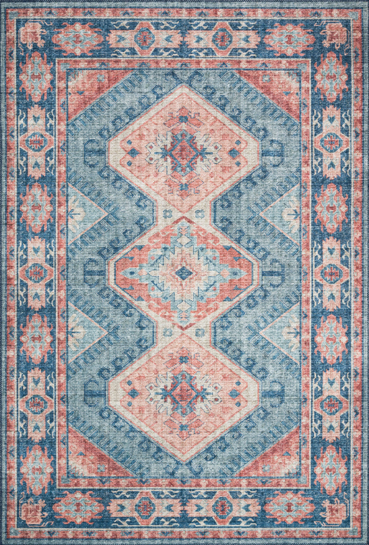 Loloi II Skye Turquoise / Terracotta Rugs