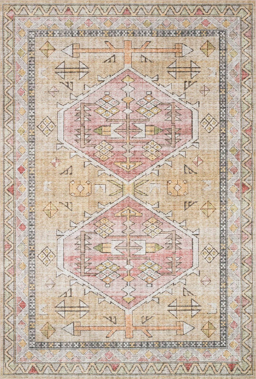 Loloi II Skye Gold / Blush Rugs