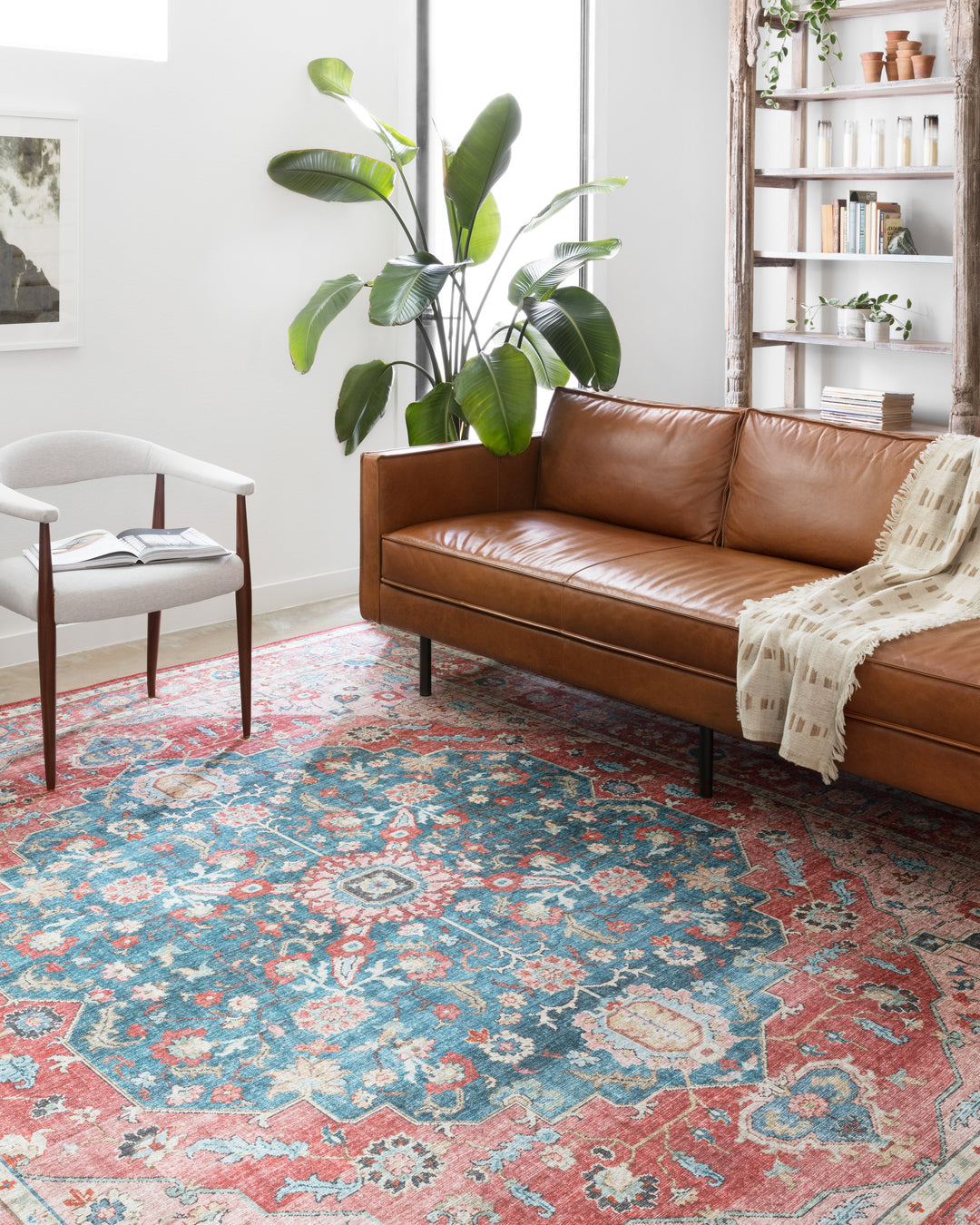 Loloi II Skye Brick / Ocean Rugs