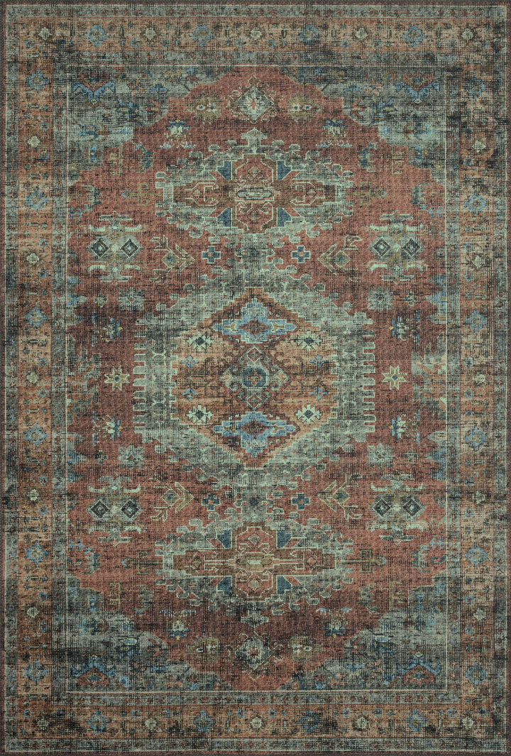 Loloi II Skye Terracotta / Sky Rugs