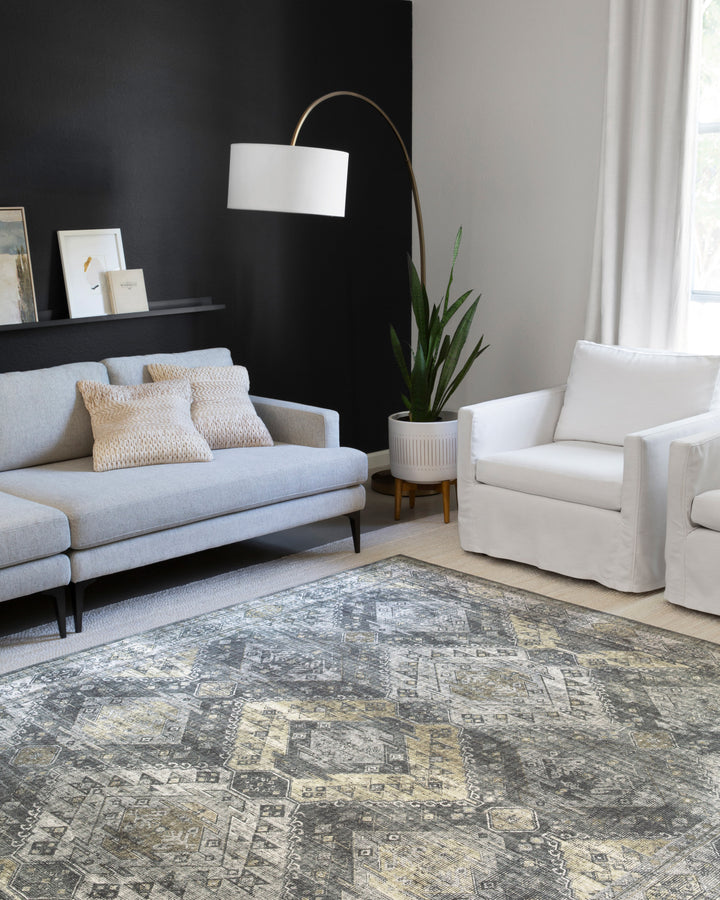 Loloi II Skye Graphite / Silver Rugs