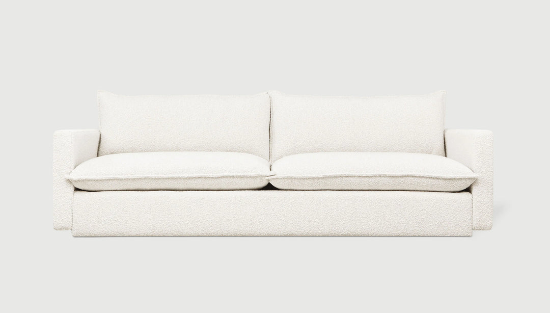 Gus Modern Sola Sofa, Node Alabaster