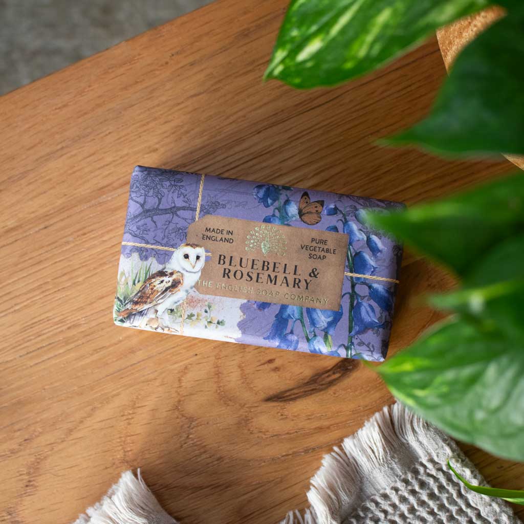 Bluebell and Rosemary Soap