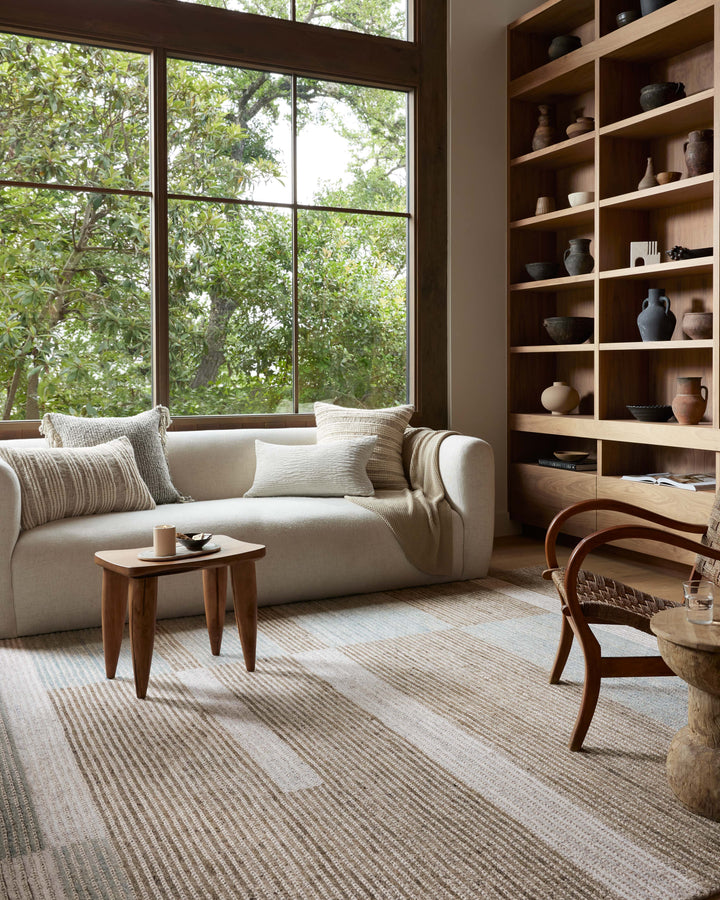 Loloi Stiles Tobacco / Lagoon Rugs