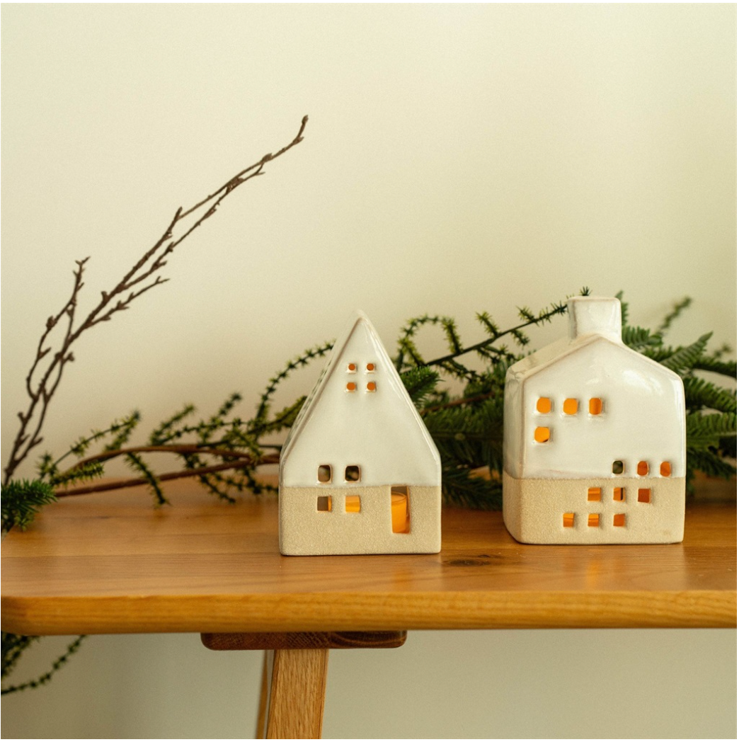 Ceramic Tealight House M