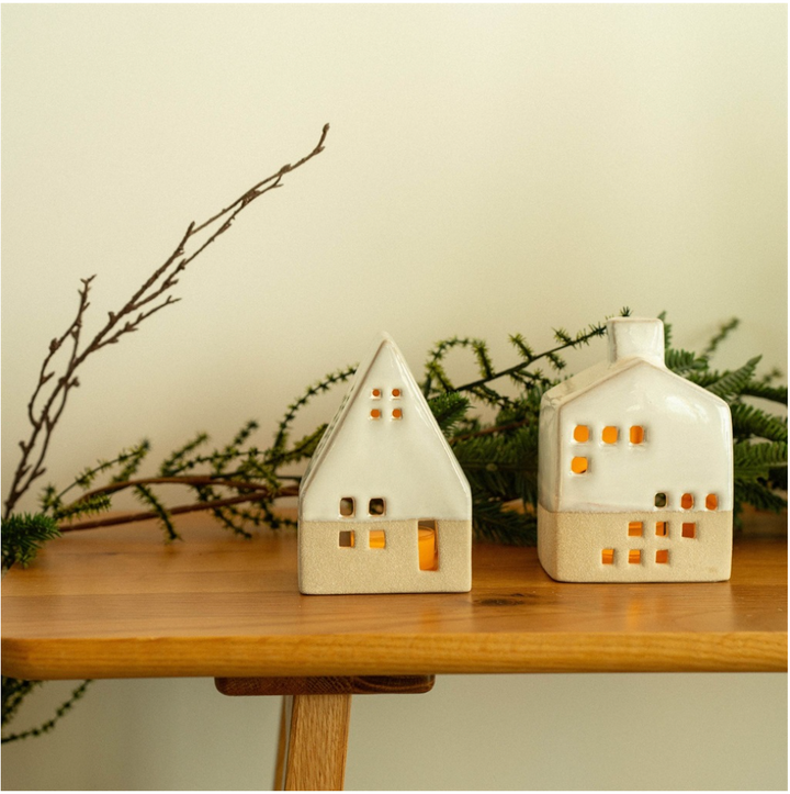 Ceramic Tealight House M