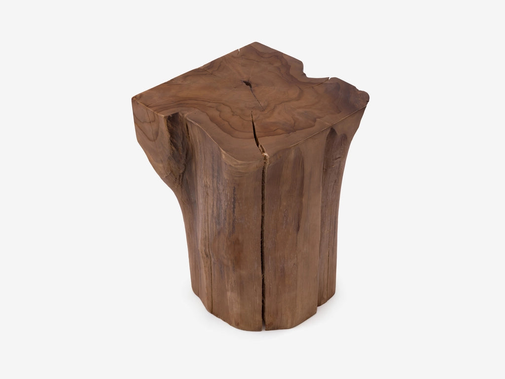 Solid Teak Stool - Rectangle