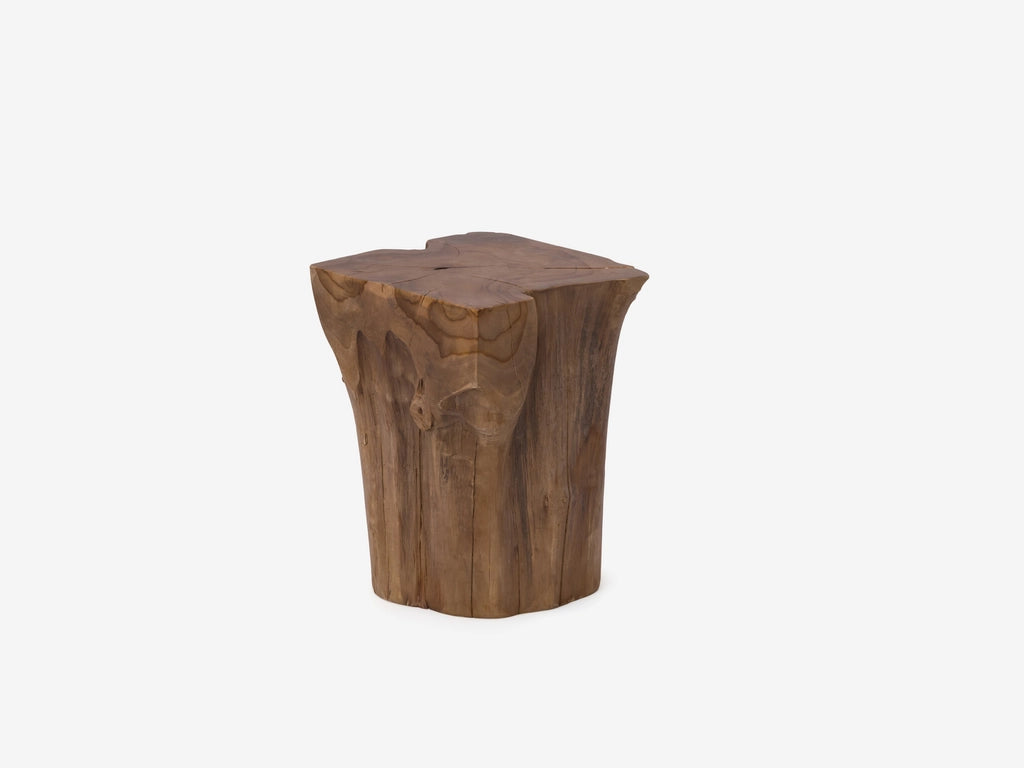 Solid Teak Stool - Rectangle