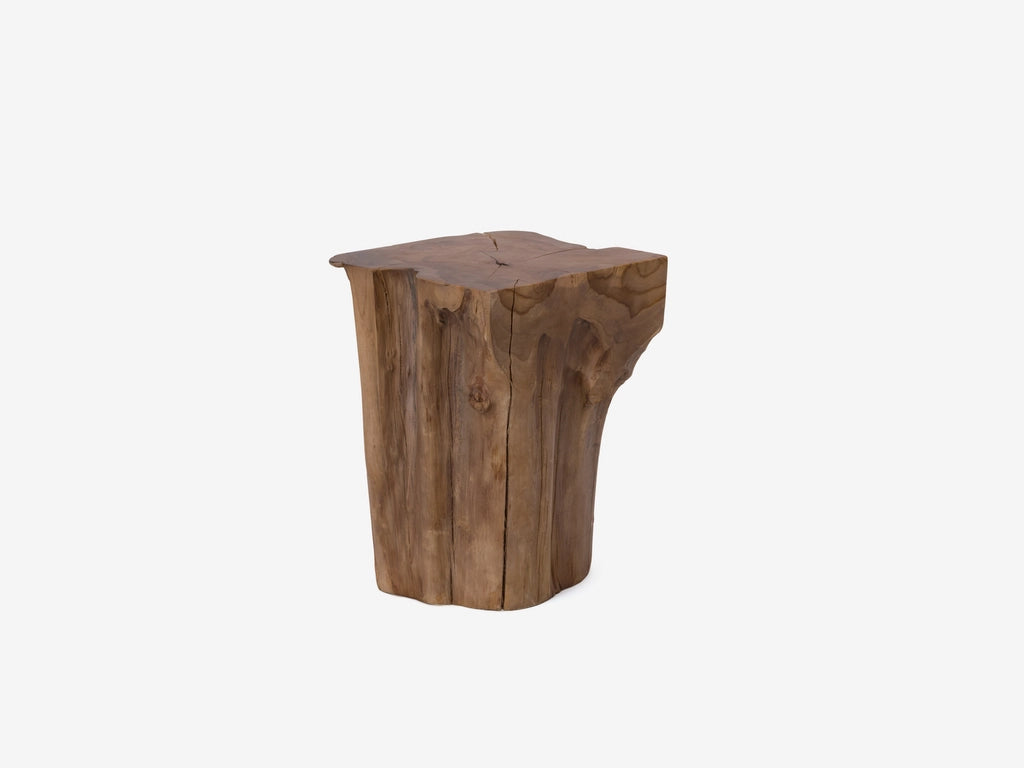 Solid Teak Stool - Rectangle