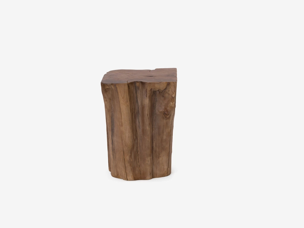 Solid Teak Stool - Rectangle