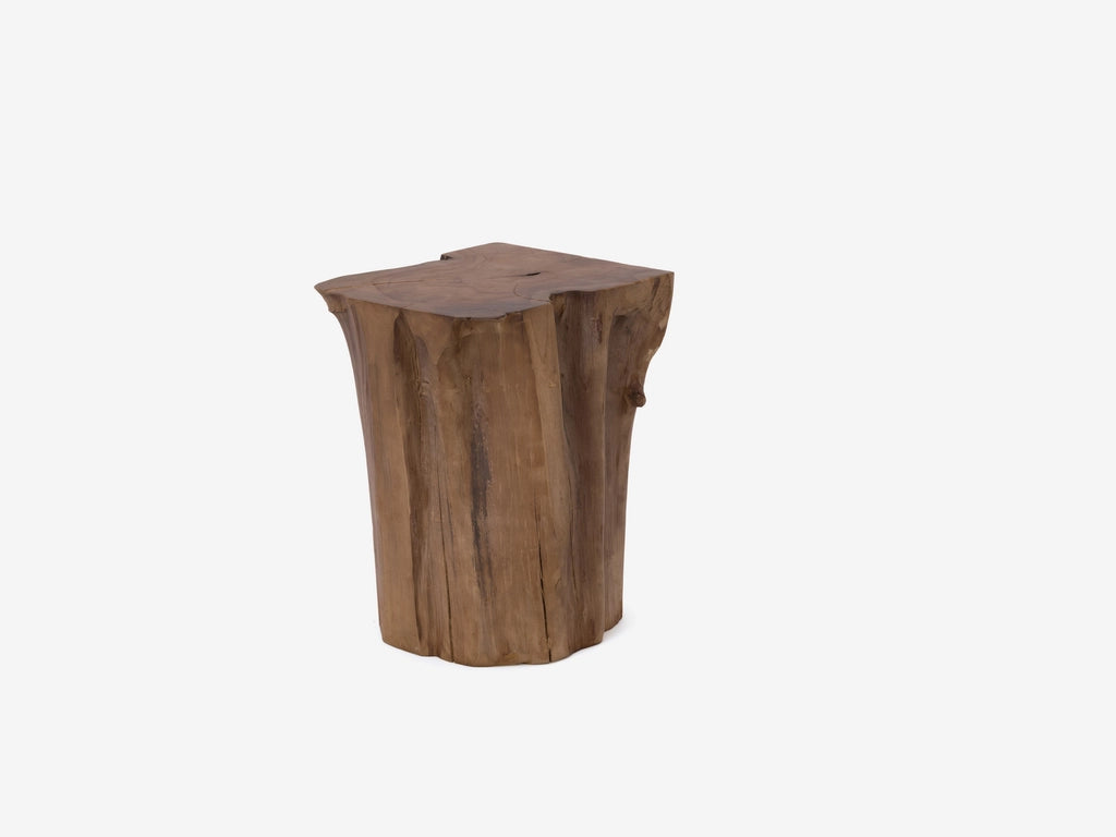 Solid Teak Stool - Rectangle