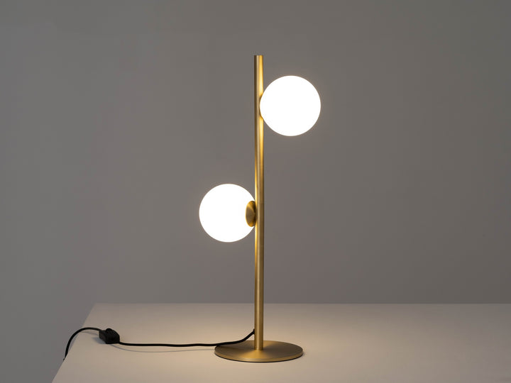 Stem Table Lamp, Brass