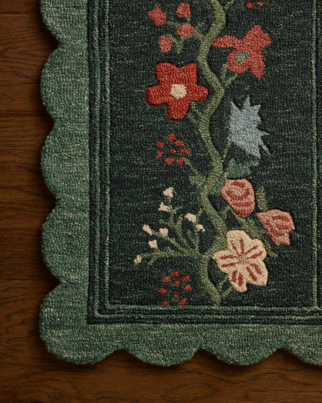 Rifle Paper Co. x Loloi Thistle Forest / Multi detail image