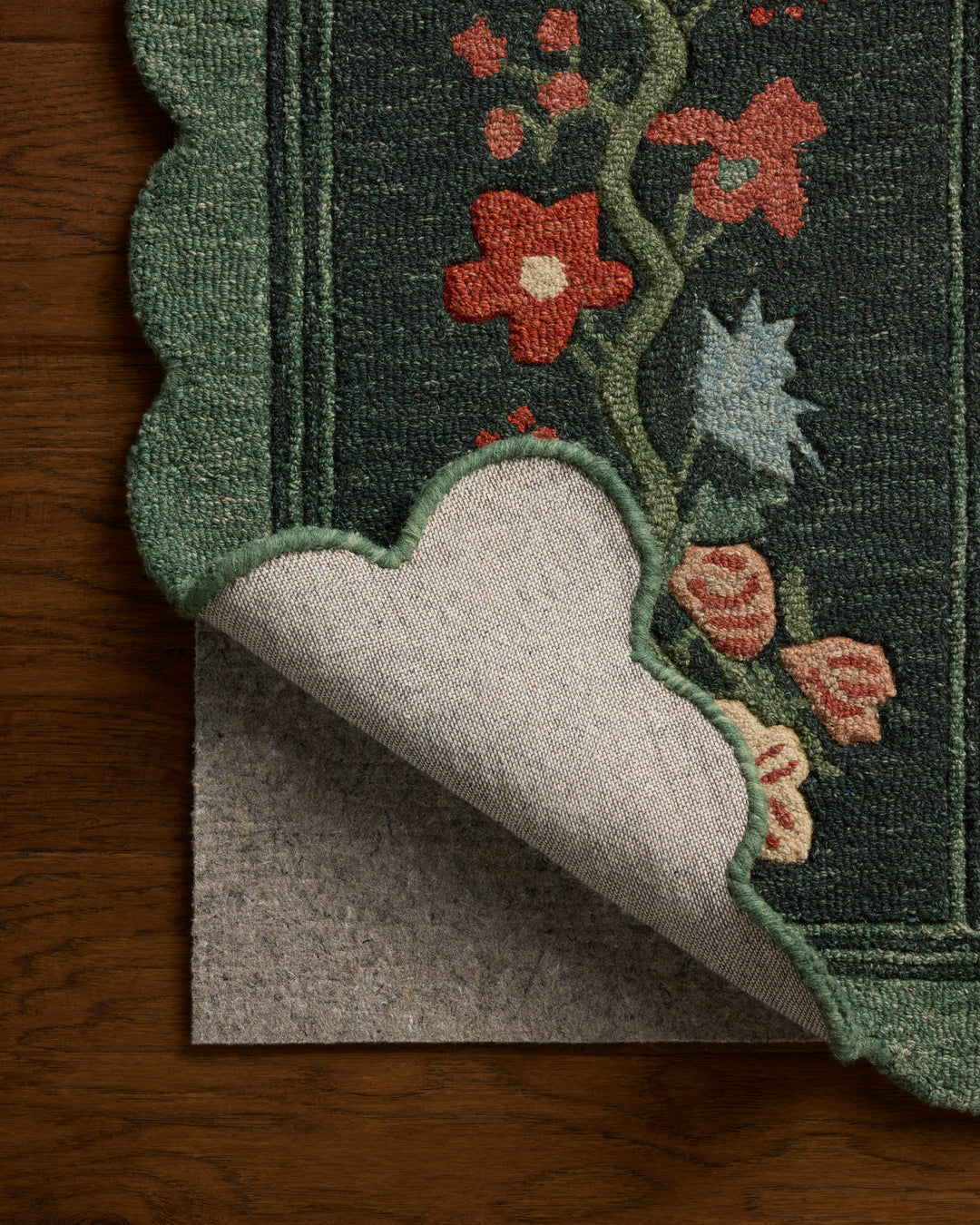 Rifle Paper Co. x Loloi Thistle Forest / Multi detail image