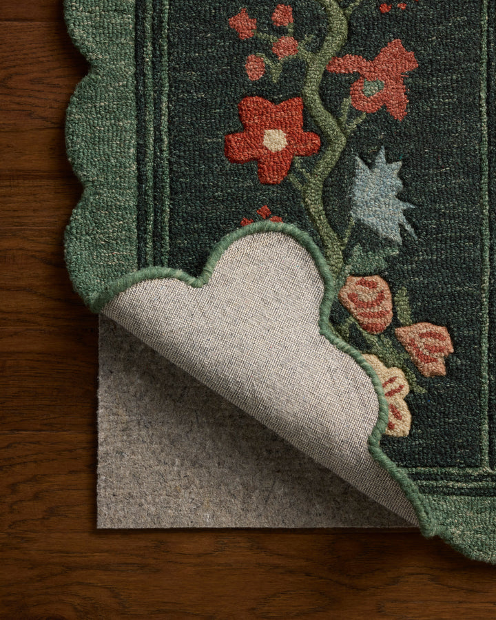 Rifle Paper Co. x Loloi Thistle Forest / Multi detail image