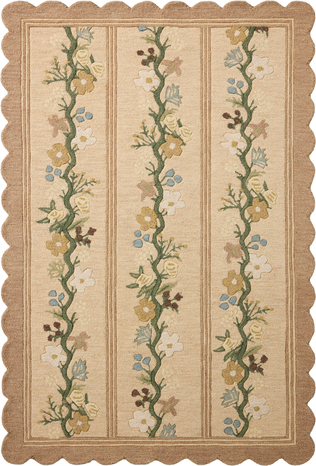 Rifle Paper Co. x Loloi Thistle Neutral / Multi 9'-3" x 13'